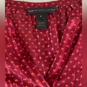 Marc by Marc Jacobs Silk Patterned Blouse